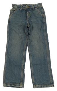 Nové - modré relaxed fit rifle JACK&JONES