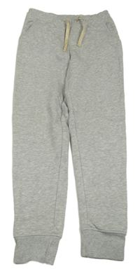 Sivé melírované tepláky Kiabi