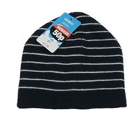 Nové - Tmavomodro-biela pruhovaná čapica Pep&Co