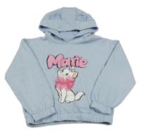 Světlemodrá mikina s Marií a kapucí Primark