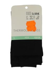 Nové - Černé thermo legíny