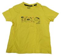 Horčicové tričko so zvířaty Lupilu