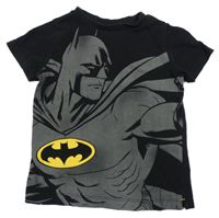 Čierno-tmavosivé tričko s Batmanem DC