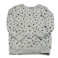 Sivá vzorovaná mikina George