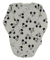 Sivé body s Mickeym Disney