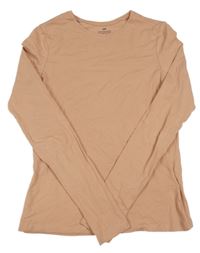 Broskvové tričko H&M