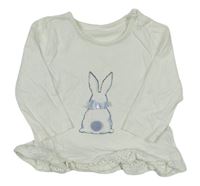 Smotanové tričko s králikom Matalan
