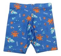 Modré nohavičkové plavky s mořskými živočichy George