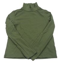 Khaki crop rolák C&A