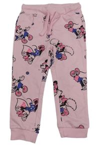 Ružové tepláky s Minnie Disney