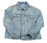 Svetlomodrá rifľová bunda M&S