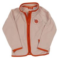 Růžová propínací fleecová mikina s beruškou Lily & Dan