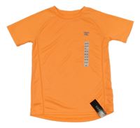Nové - Neonově oranžové sportovní tričko Dunnes