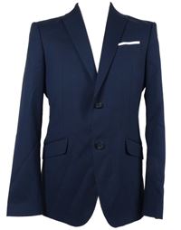 Pánské tmavomodré sako Zara 