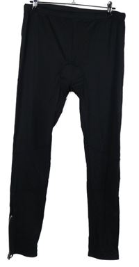 Pánské černé cyklistické funkční legíny 