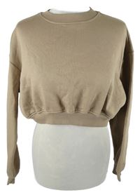 Dámská béžová crop mikina Primark 