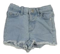 Svetlomodré rifľové kraťasy Denim Co
