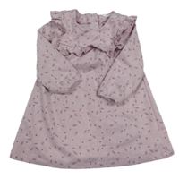 Ružovo-biele šaty s listami Primark