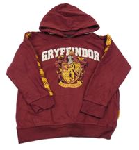 Vínová mikina Harry Potter a kapucňou