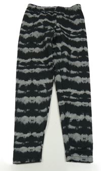 Černo-šedé silnější legíny Y.F.K.