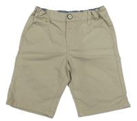 Béžové plátěné chino kraťasy Denim Co