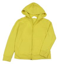 Neónově žltá prepínaci mikina s kapucňou H&M
