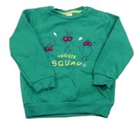 Zelená mikina so zeleninou Lc waikiki