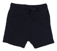 Tmavomodré teplákové kraťasy George 