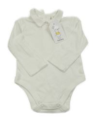 Nové - Bílé body s límečkem Nutmeg