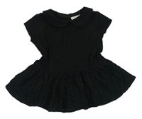 Čierne čipkové šaty Next