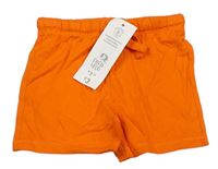Oranžové bavlnené kraťasy F&F