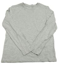 Sivé melírované tričko H&M