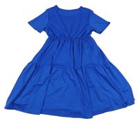 Kobaltově modré šaty