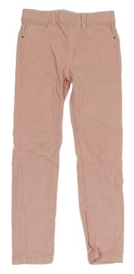 Světlerůžové třpytivé džegíny Denim Co. 