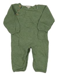 Khaki pletený overal Prenatal 