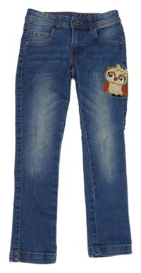 Modré rifle se sovou Dopodopo