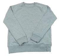 Svetlomodrá melírovaná mikina