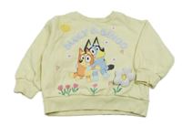 Žltá mikina s Bluey George