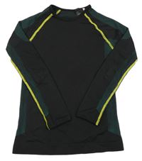 Černé funkční sportovní triko H&M