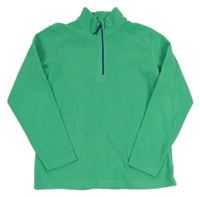 Zelená fleecová funkčná mikina MOUNTAIN WAREHOUSE