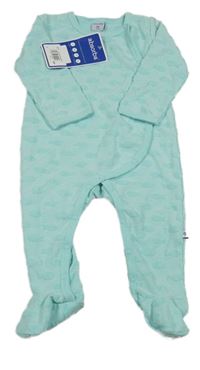 Nové - mátový overal s rybičkami absorba