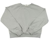 Svetlosivá crop mikina H&M