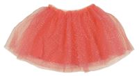 Ružová bodkovaná á tylová sukňa PEPCO