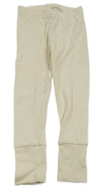 Smotanové rebrované tepláky HEMA