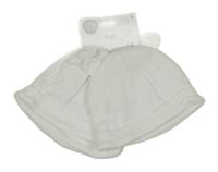 Nové - 2x - Bílá čepice s oušky F&F