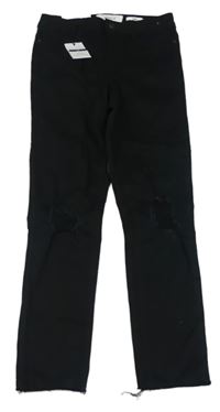 Nové - Černé skinny rifle s prošoupáním New Look