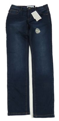 Nové - Tmavomodré skinny rifle C&A