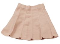 Ružová pletená sukňa Shein