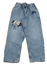 Modré relaxed fit rifle s Minnie H&M
