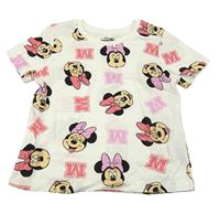 Smotanové tričko s Minnie Primark